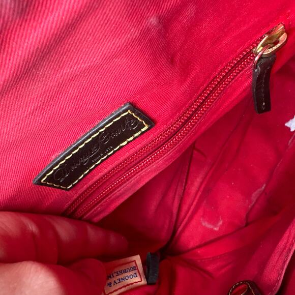 Dooney & Bourke Women’s Handbag Hot Pink Dillen Double Pocket no cross strap - Picture 6 of 12